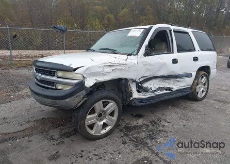 2002 Chevrolet Tahoe Ls из США, поврежденный, VIN 1GNEC13Z02R141413